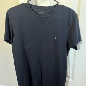 Men’s All Saints Black T-shirt Size Small